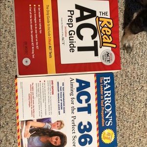 ACT prep books